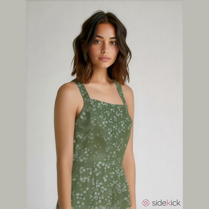 Nine Britton Floral Sleeveless Dress Small Petite NWT